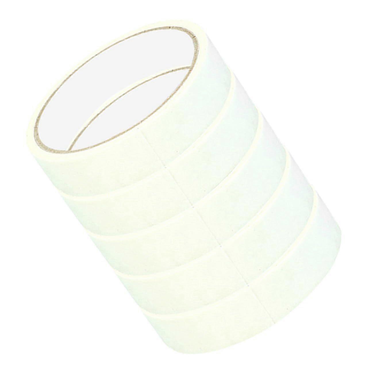 Rolls White Thin Masking Tape DIY Adhesive Painter Tapes for Painting Wide Double Sided Ar
