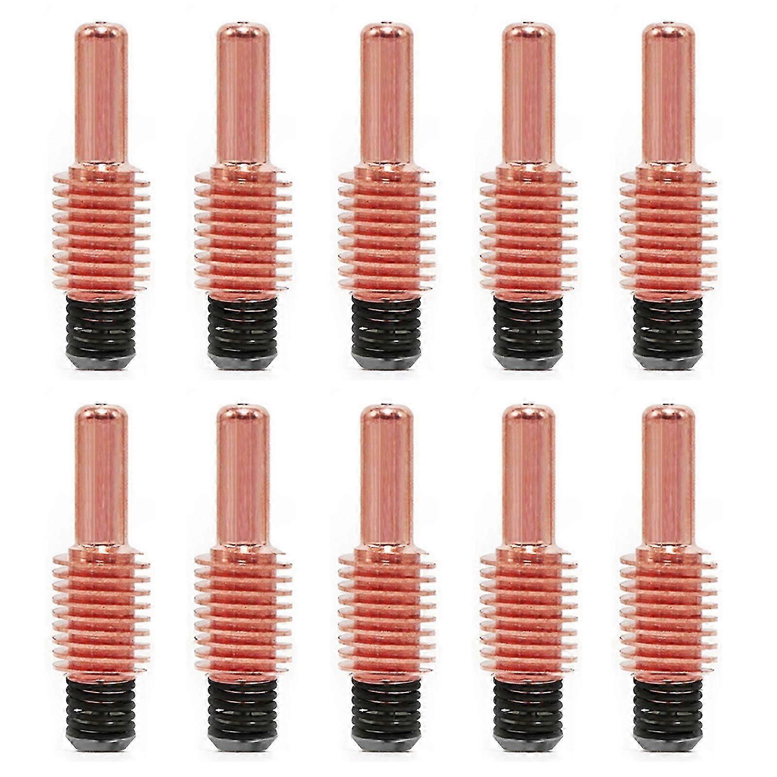 10pcs Set Plasma Torch Electrode For Hypertherm Duramax 220842 105a