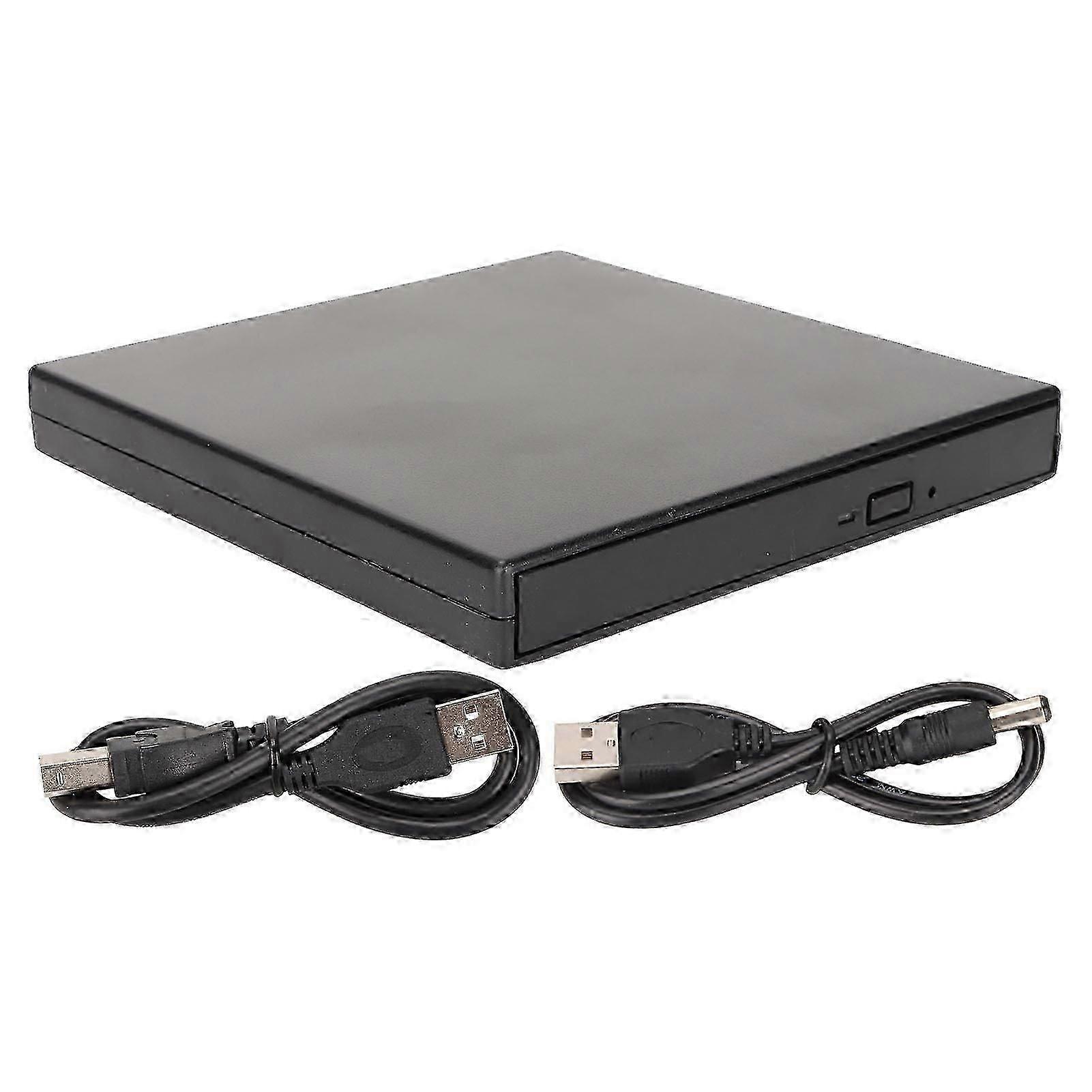 External DVD Player Portable Low Noise External Mobile USB2.0 External Optical Drive CD Player for Laptop Mobile PC