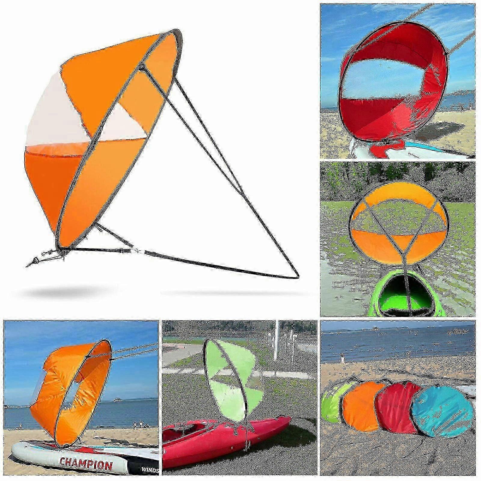Kayak Wind Sail Kayak Accessories Folding Kayak Wakeboard Spherical...