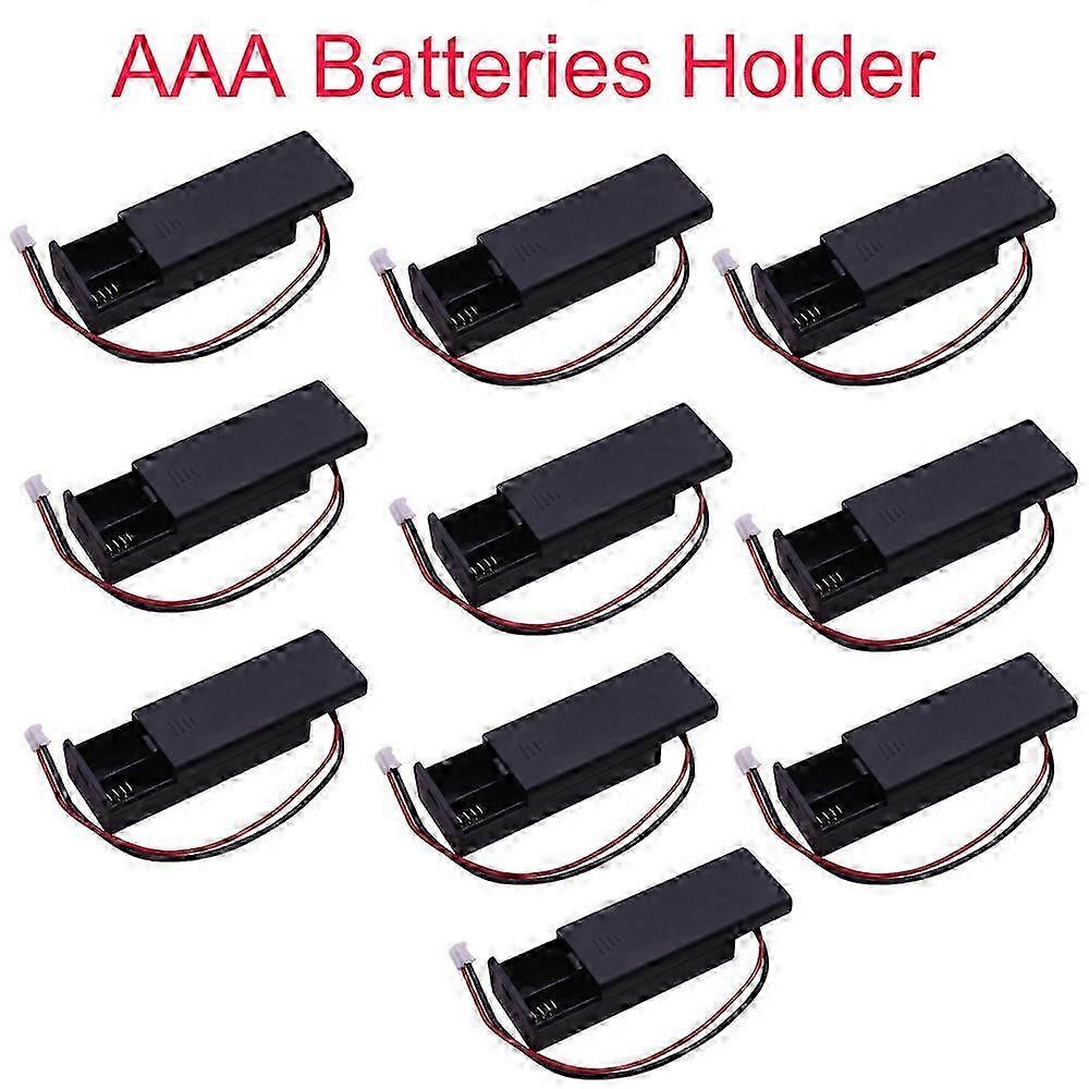 10pcs For micro:bit Battery Holder Case Cover Shell for 2pcs AAA Ba...