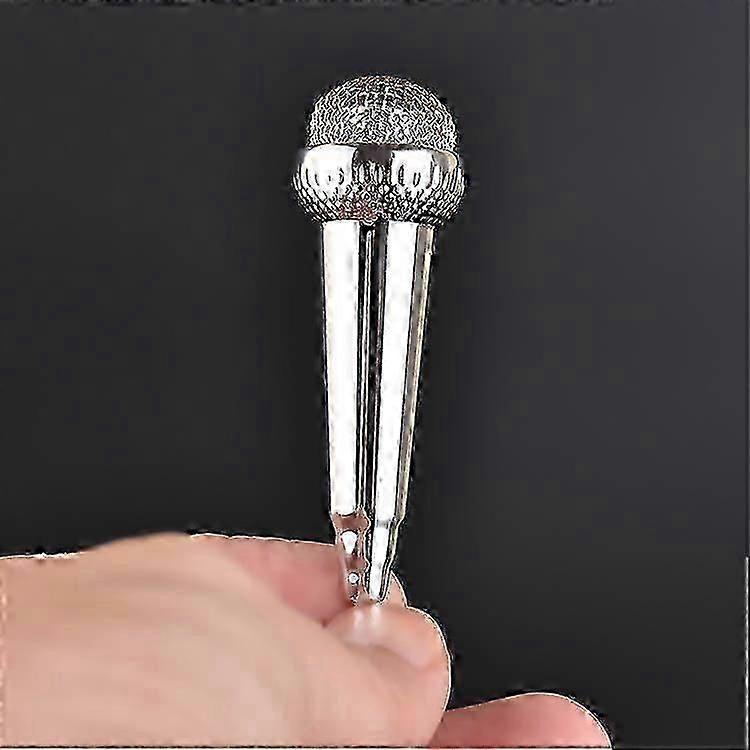 Portable Mini Microphone for Vocals & Instruments, Compatible with Mobile Phone, Laptop & Notebook