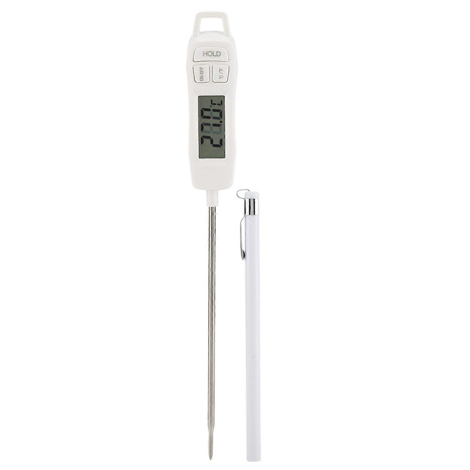 Water Thermometer with Probe Instant Read Digital Candy Thermometer Long Probe For Kitchen BBQ Meat Oil Milk Yogurt