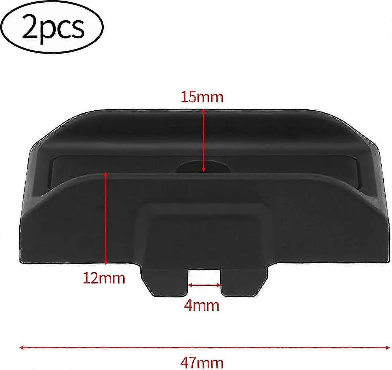 2Pcs Magnetic Bit Holder with Screws Compatible with Dewalt 18V DCF886 DCF895 DCD796 DCF887 DCD996, for Screwdriver Bits Home Construction Mechanic W