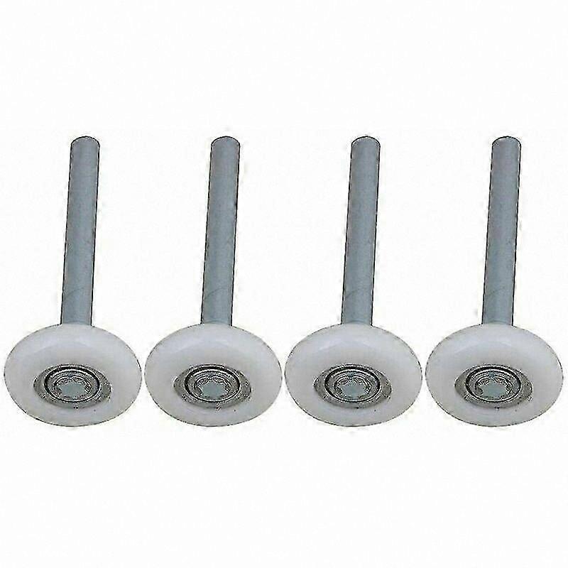 4-Pack Nylon Wheels for 115mm Garage Door Rollers