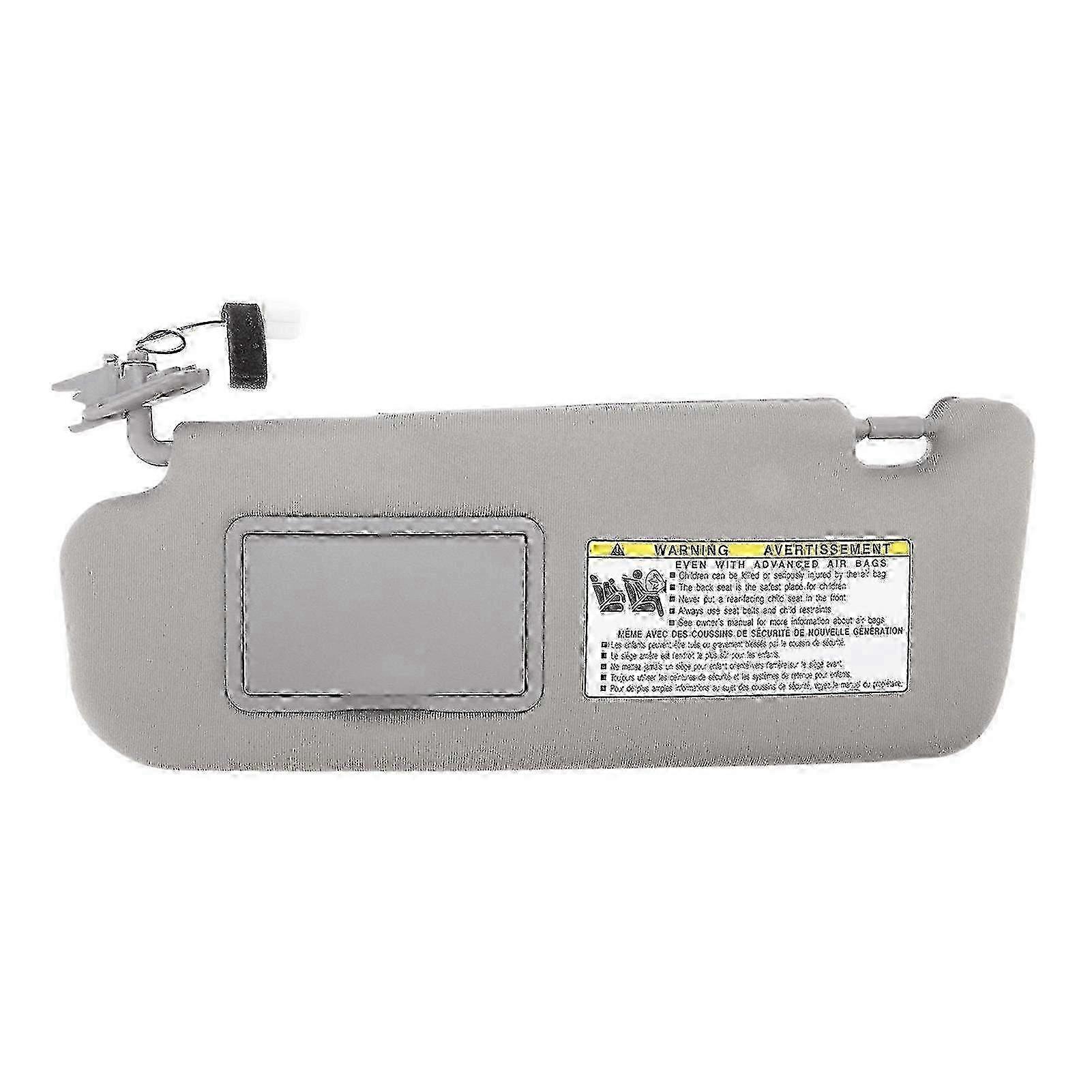 Replacement Sun Visor Assy Grey With Uv Blocking For Hyundai Sonata 2006-2008 Left Side 852013k010qd
