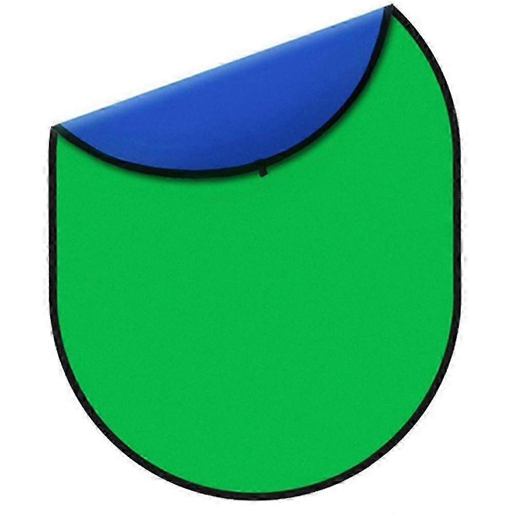 Foldable chromakey photography reflector - 2-color green screen backdrop