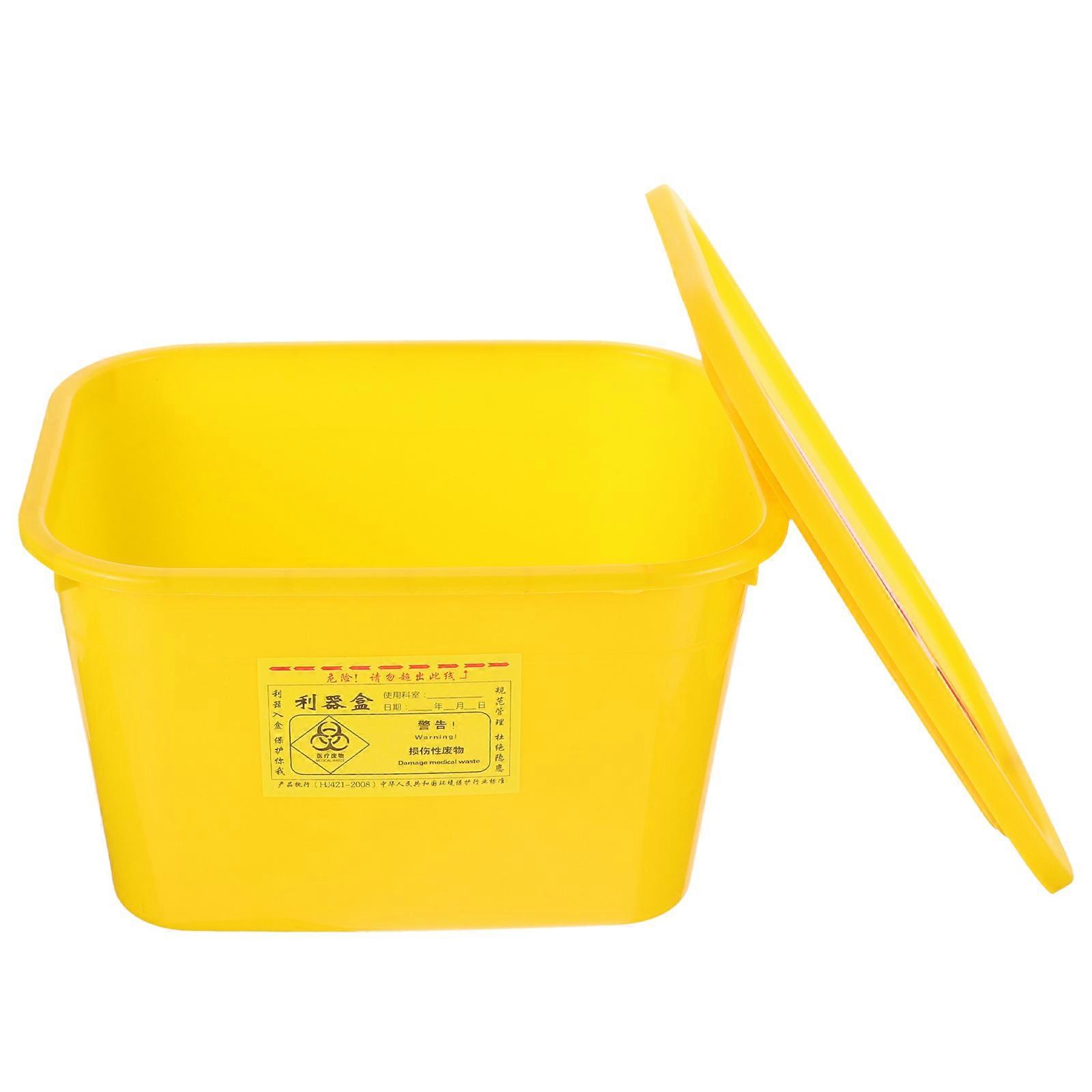Sharps Bucket Waste Sharps Can Needle Sharps Box Sharps Container for Home Use