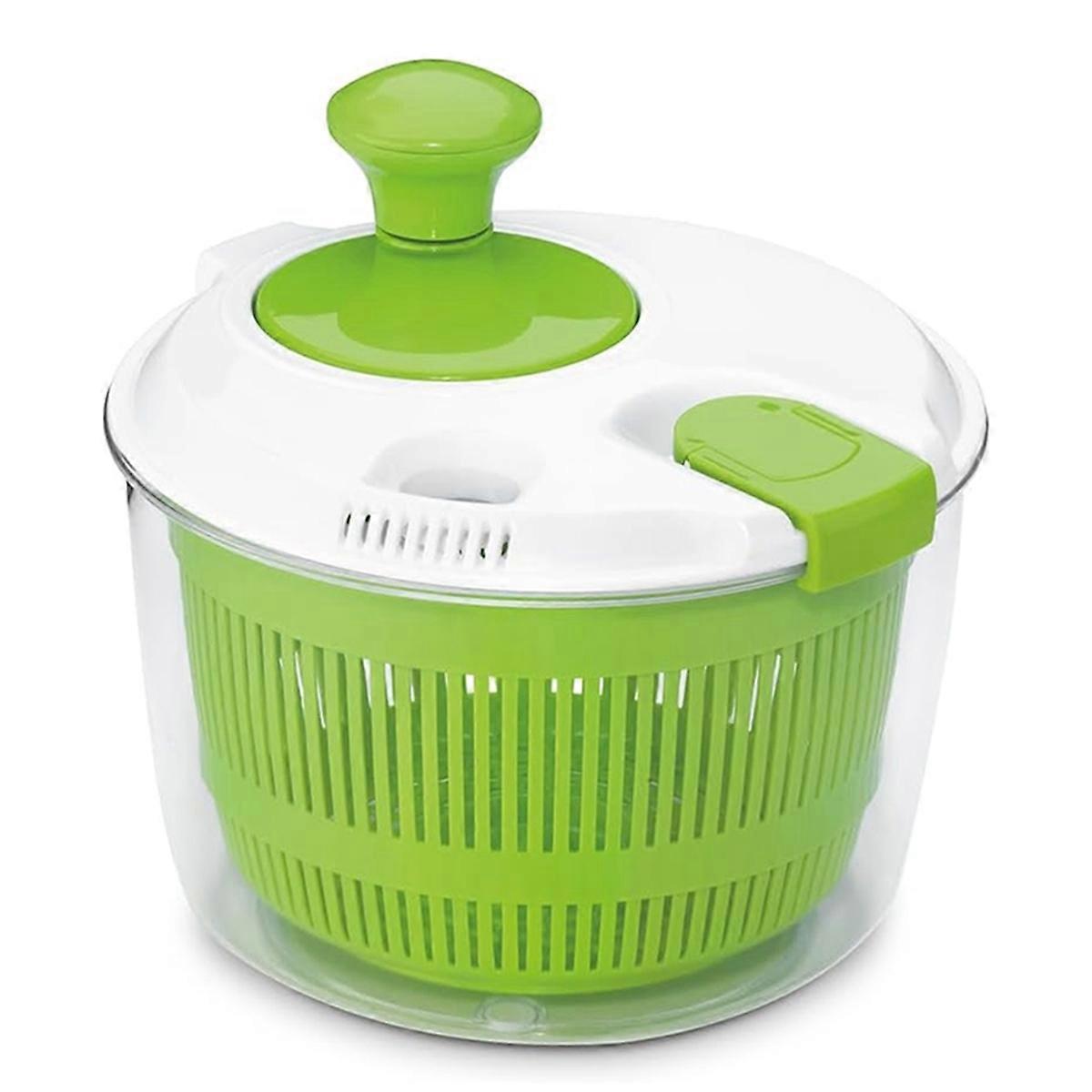 Large Stop Salad Spinner- Wash, & Dry Salad Greens