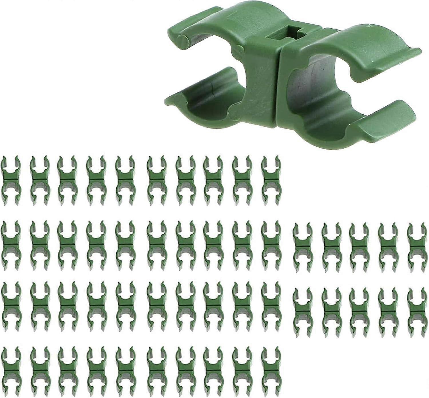 50 Pack Plant Trellis Rod Connectors Clips