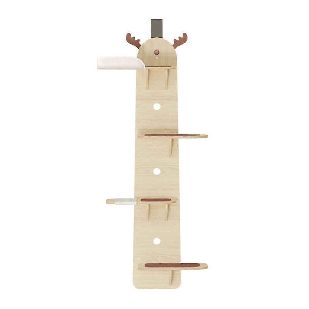 Cat Trees Wall Hanging Platform Cat Tower, Door Hanging Cat Rack, Cat Climbing Frame, Scratching Board, Model B