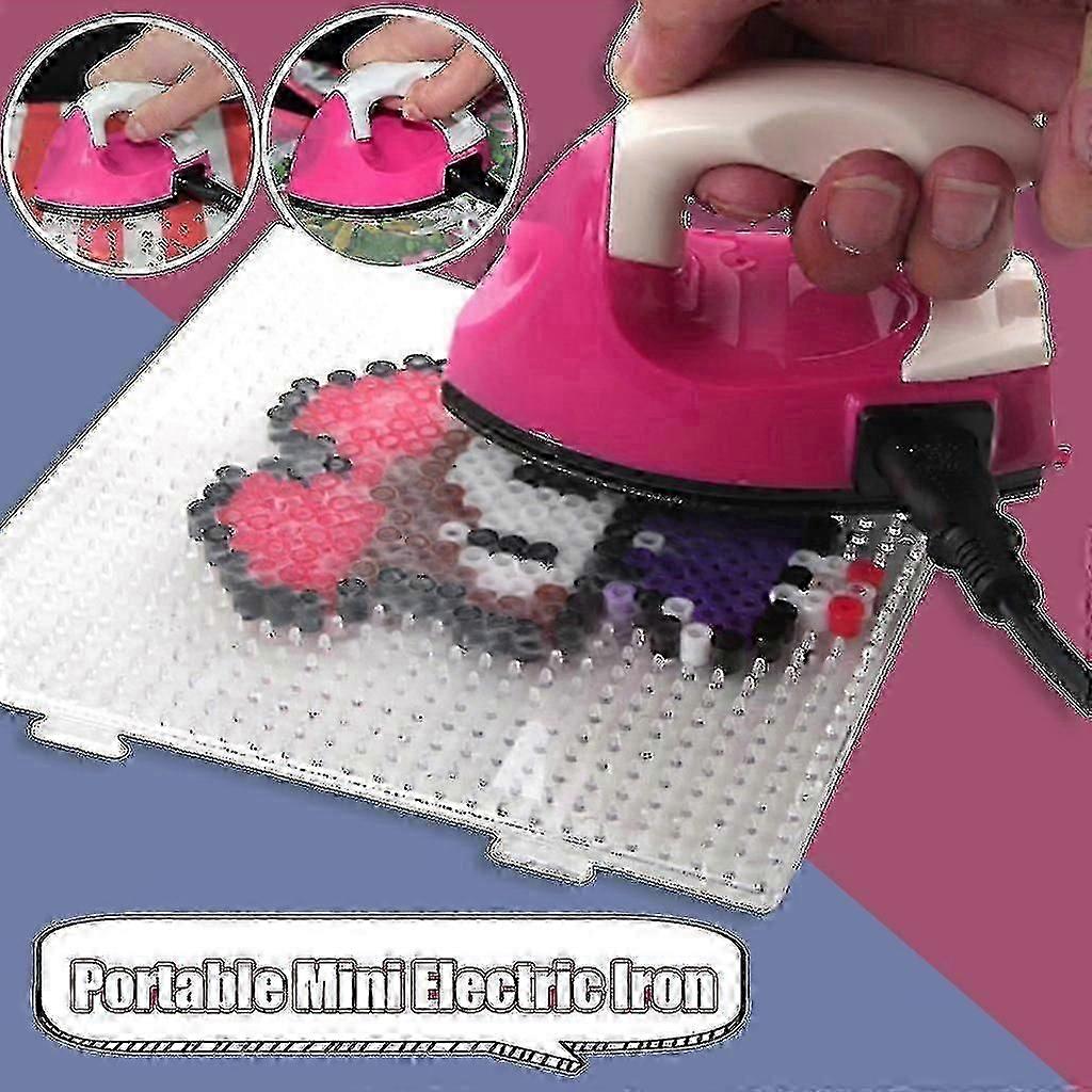 Portable steam iron for clothes with mini travel size
