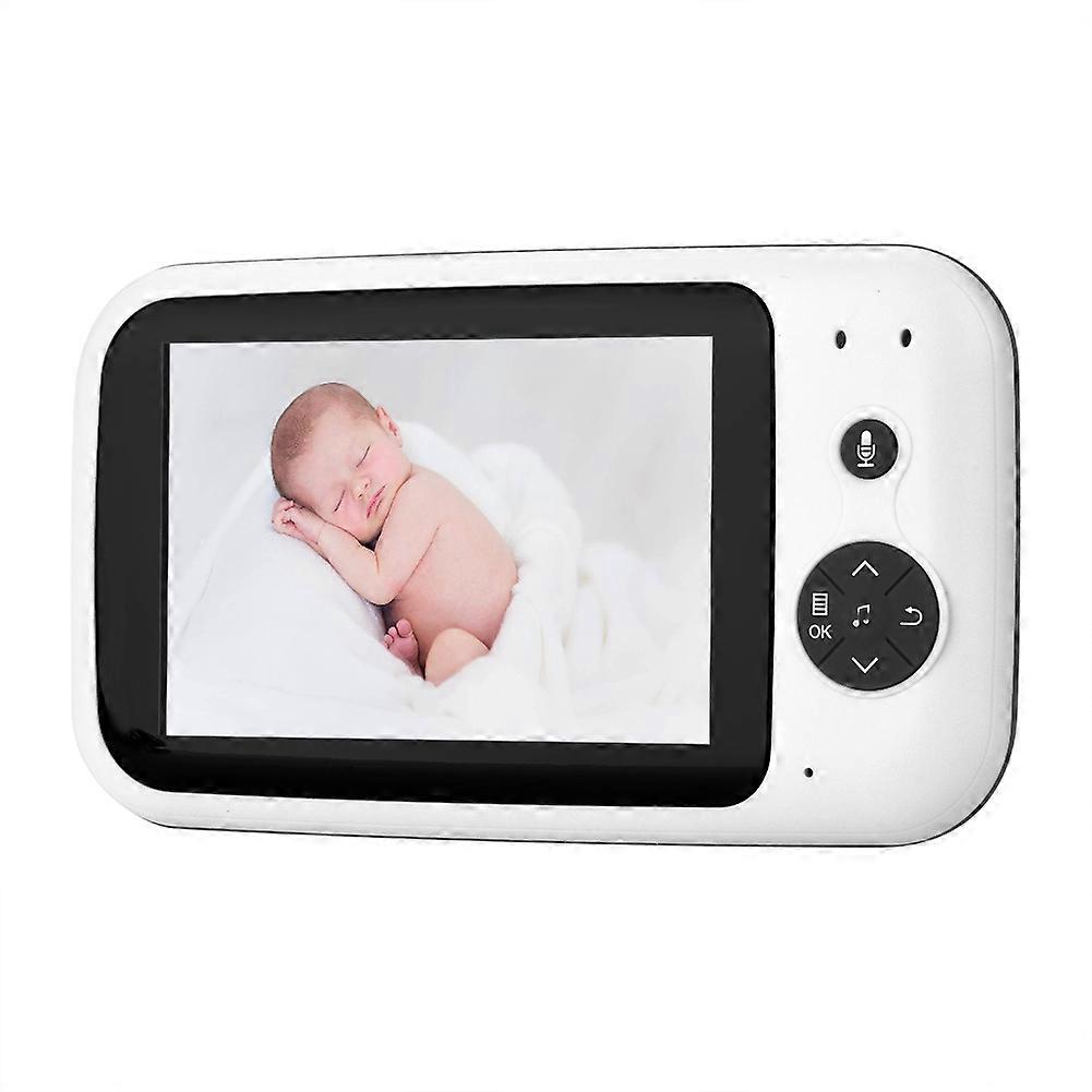 Digital Video Baby Monitor with 3.5" LCD, Night Vision, Temperature Sensor