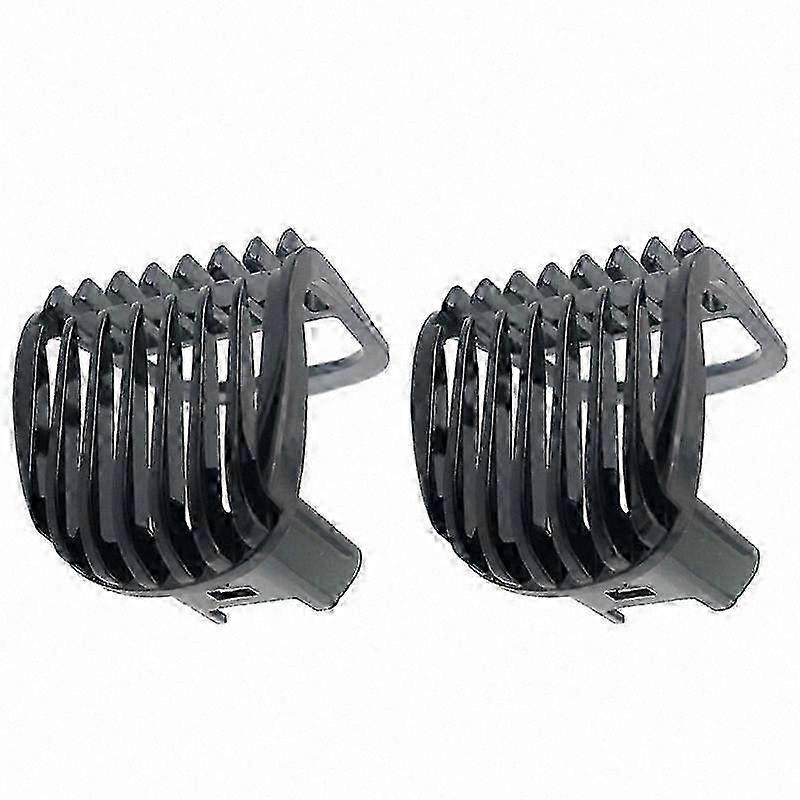 2-Pack Beard Comb Compatible with Various Trimmer Models - Grooming Tool Accessory for Men