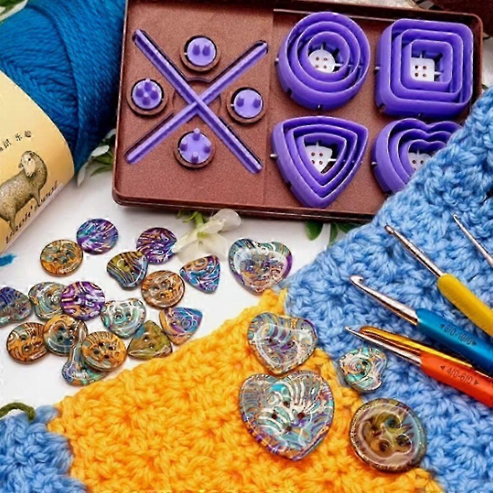 Buttons Toolkit Set - Create Perfectly Centered Buttons with Ease - DIY Kits 2025