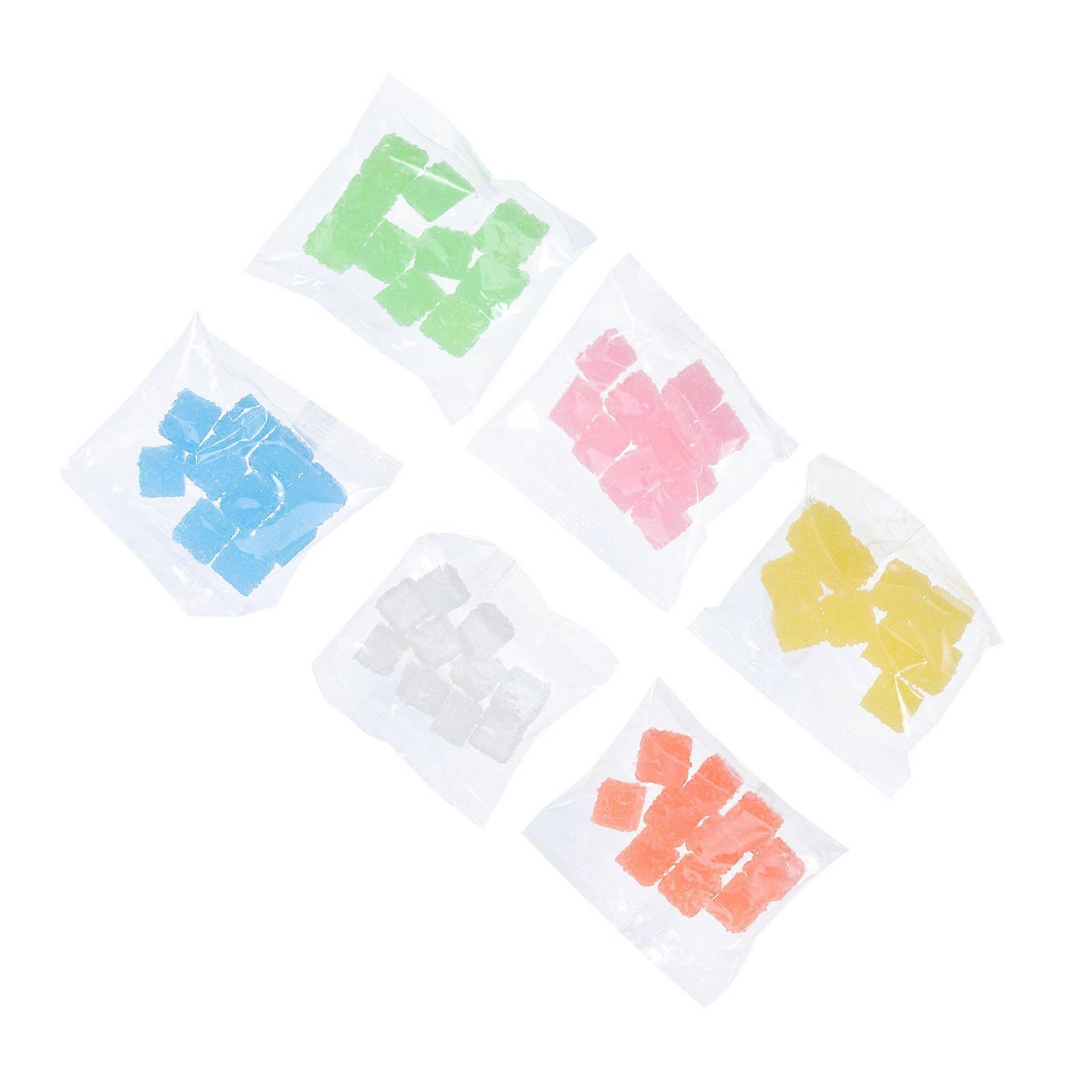 DIY Resin Candy Simulation Cube Sugar Phone Case Decor 60Pcs Pack