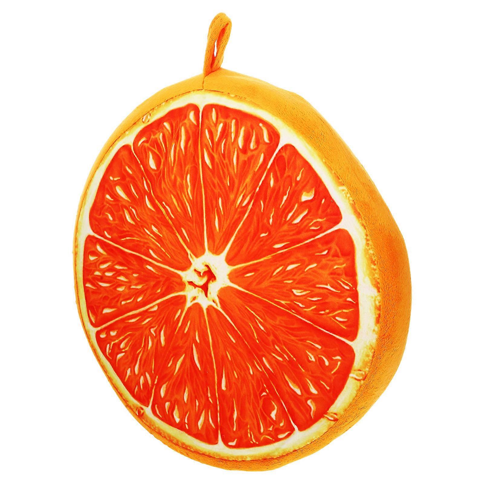 Cushion Pillow for Sofa Orange Fruit Seat Cushion for Sitting 6Pcs