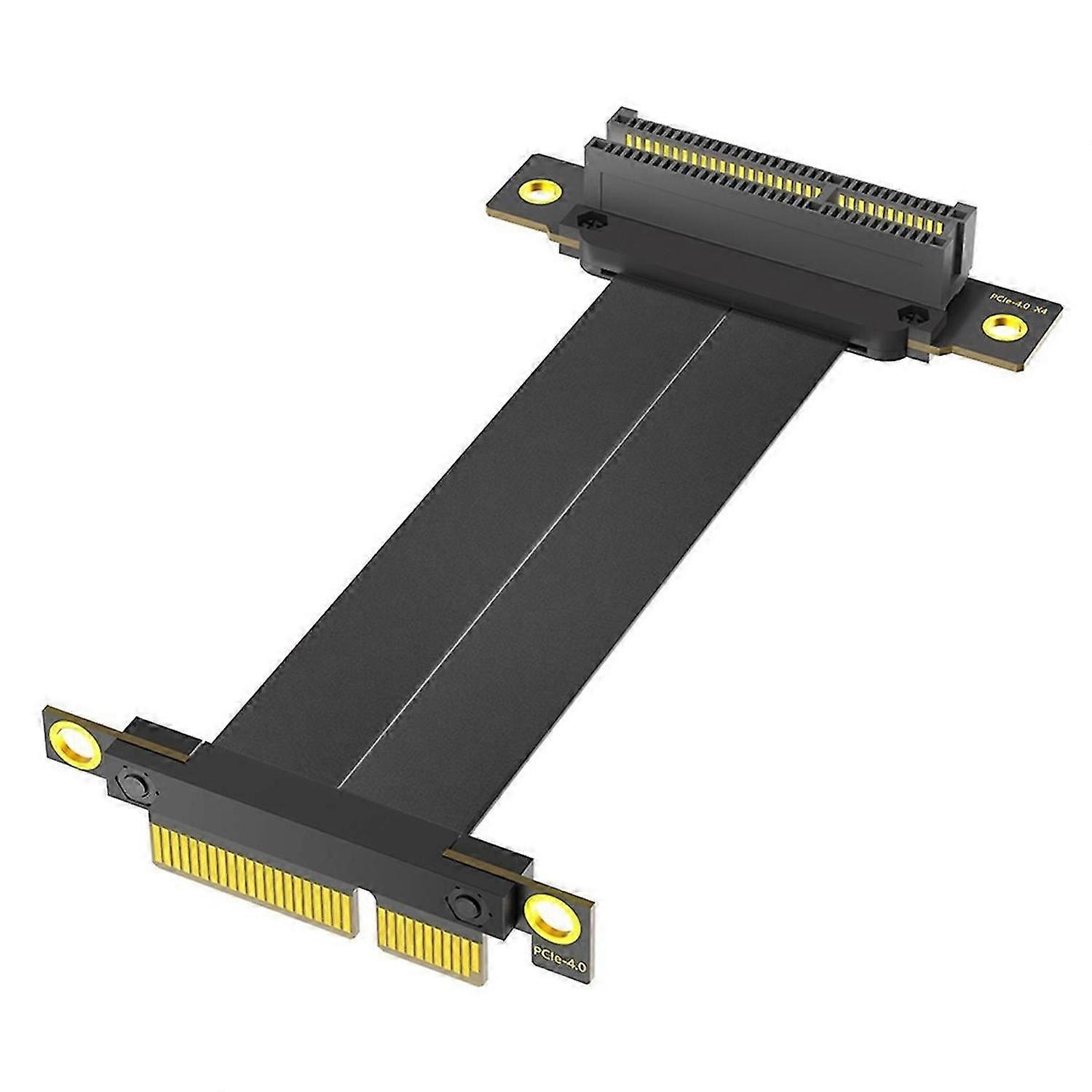 PCI-E PCI Express 4.0 4X Extension Cable ( 90 Degree Direction)