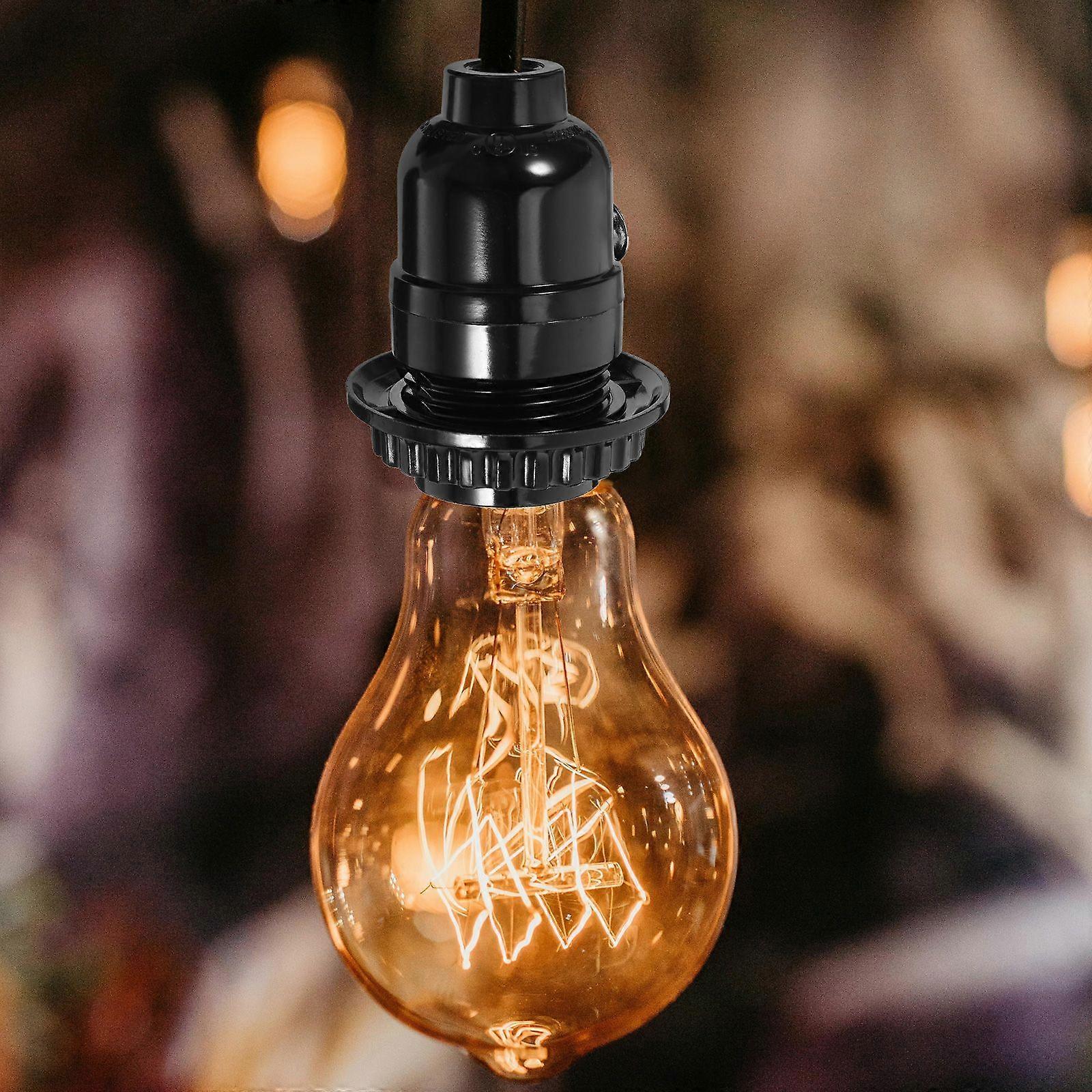 Pull Chain Light Fixture Pullswitch Lamp Holder Ceiling Light Socket Accessory