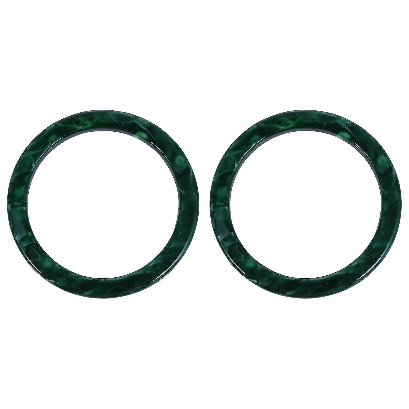 2pcs DIY Bag Handles Resin Bag Handles Bag Resin Handles Bag Handle Rings