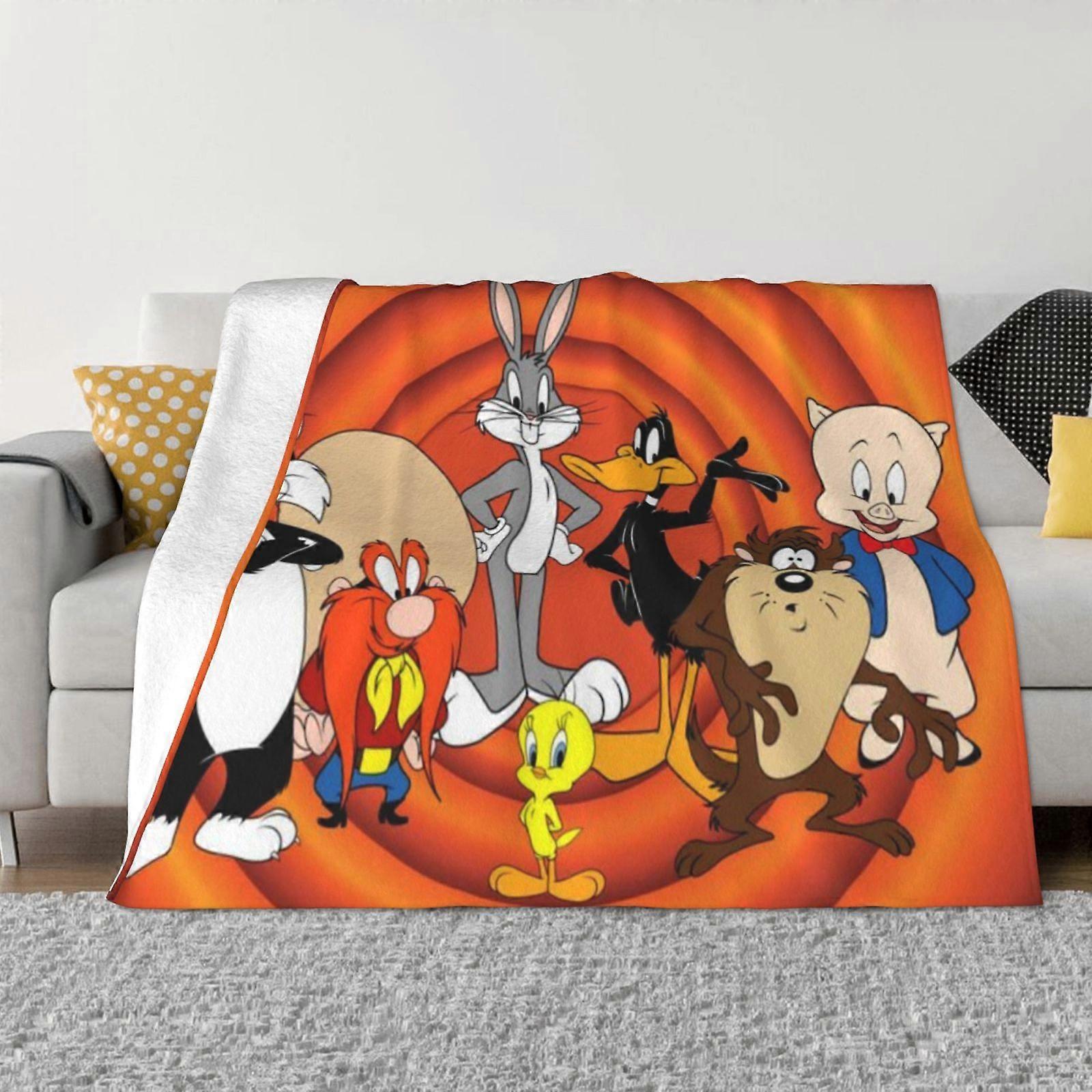 n446 TweetyBird Decke Super Soft Throw Decke, warme leichte Plüschdecken ju446