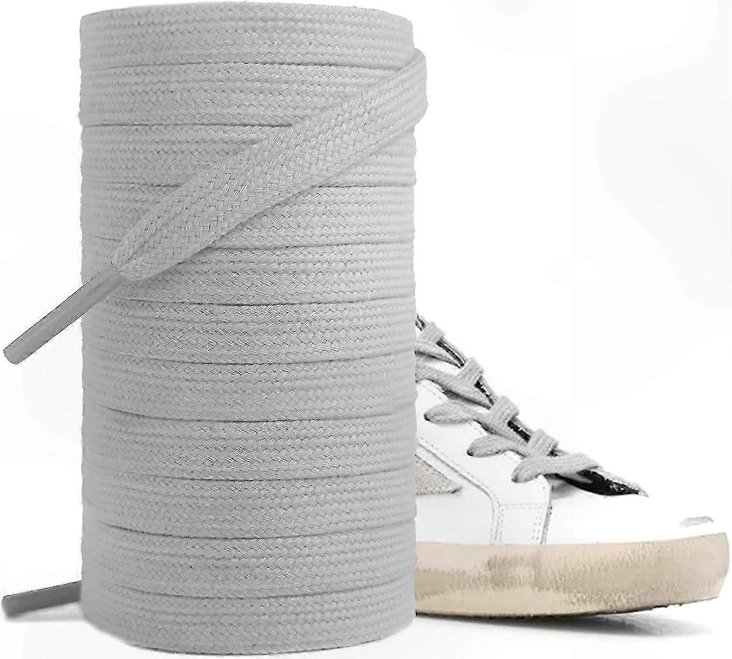 Soft Cotton Shoelaces for Athletic Sneakers - Comfortable and Long-Lasting Replacement Laces