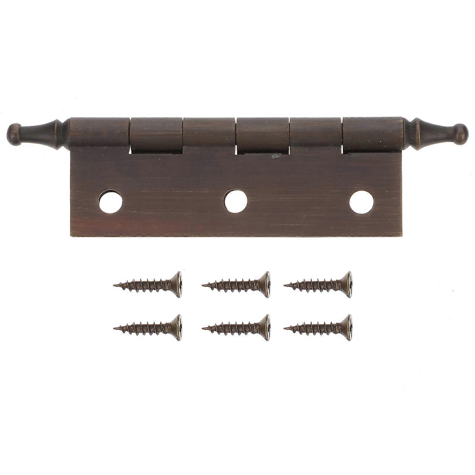 Copper Hinges Decorative Door Butt Hinges for Cabinet Black