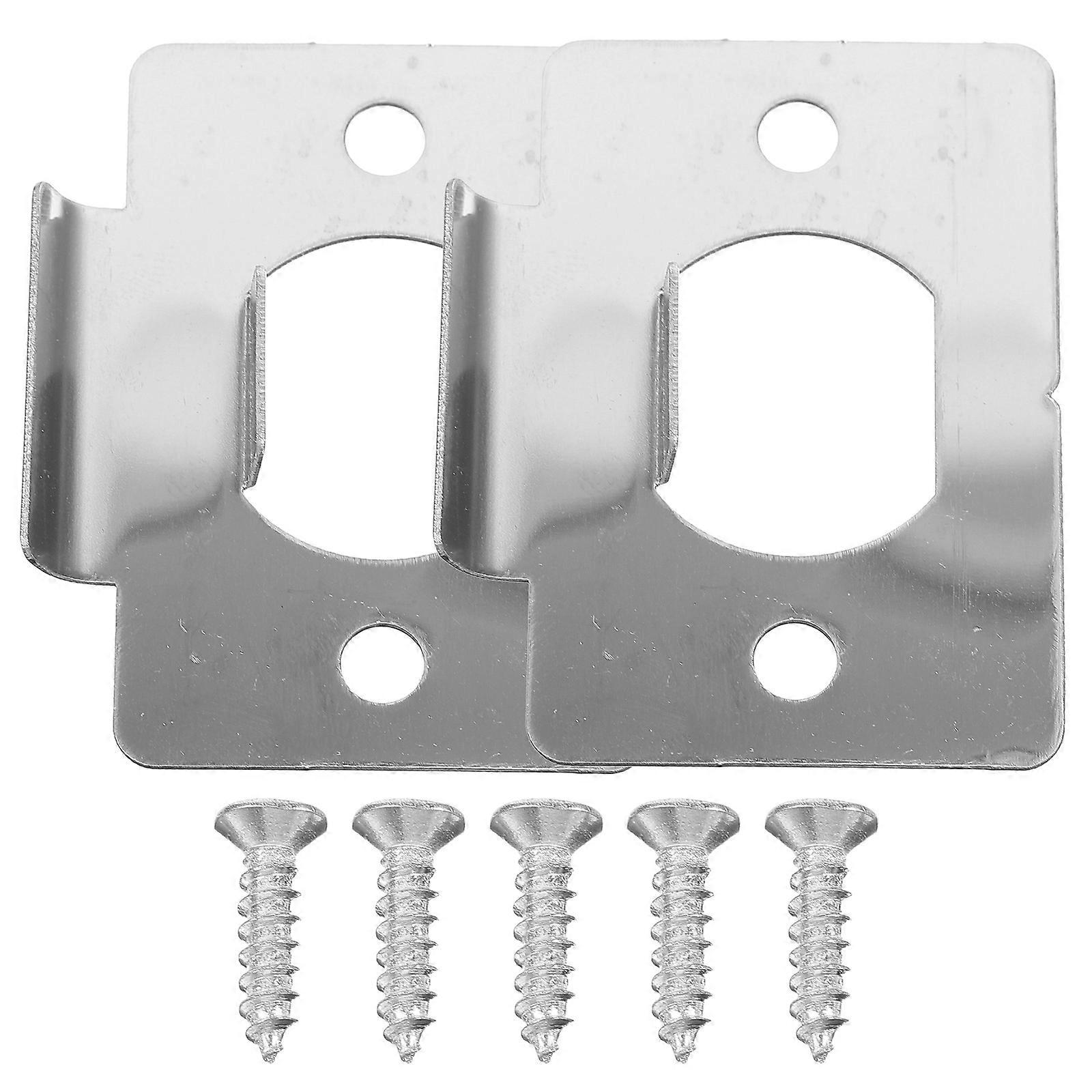 6Pcs Deadbolt Strike Plate Door Reinforcement Kit for Secure Installation