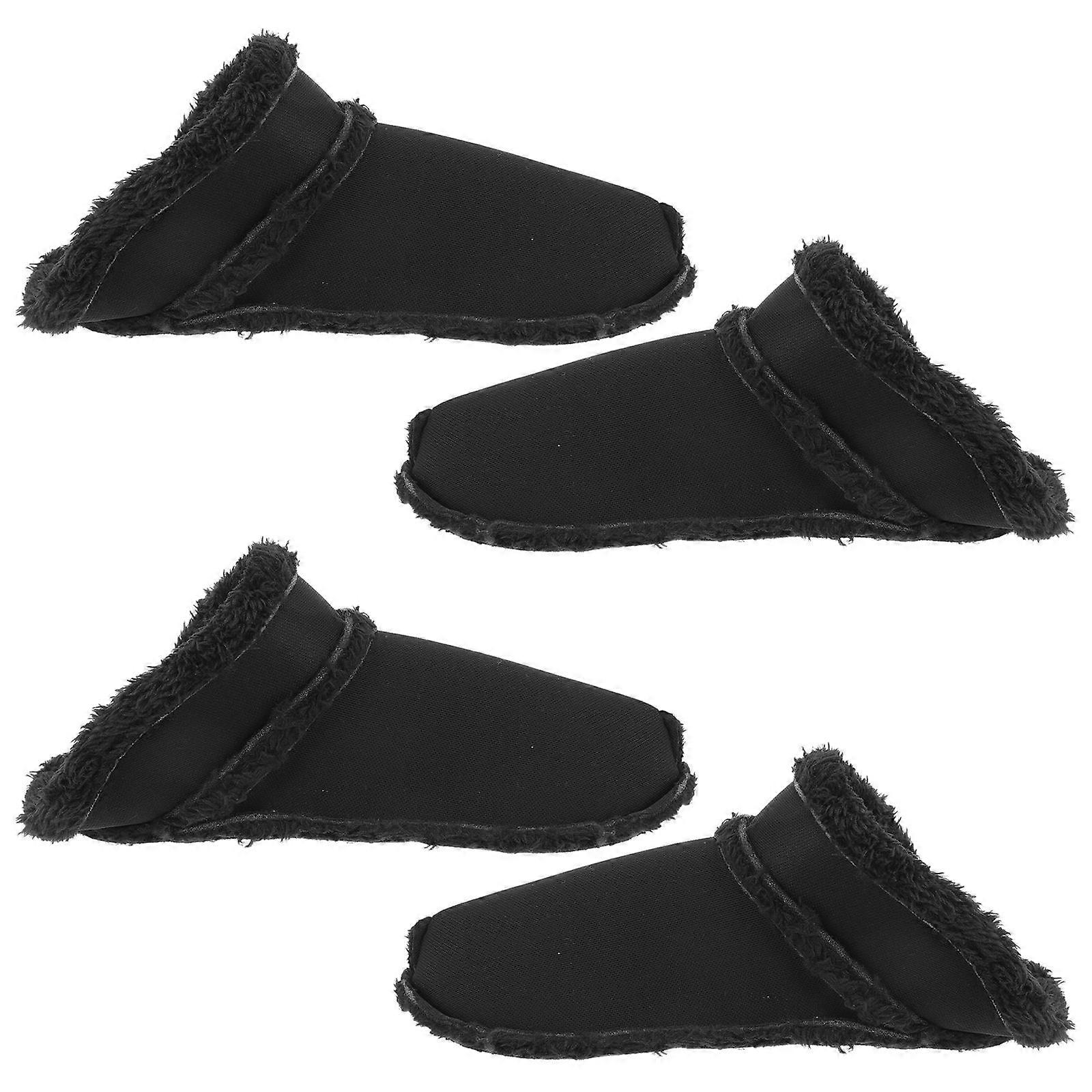 Winter Clogs Shoes Furry Inserts for 8Pairs Use