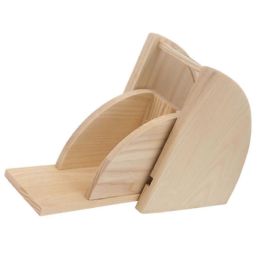 Wooden Coffee Filter Holder Stand for Household Use 3Pcs Set