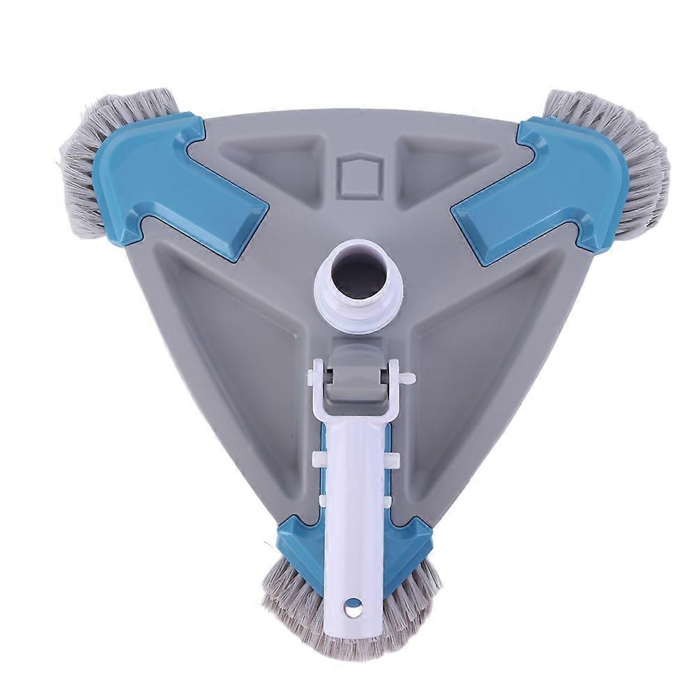 Pool Vacuum Head Triangle Shape Brush Cleaner