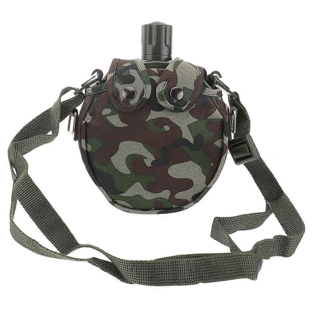 Reusable Stainless Steel Water Bottle Flask for Outdoor Activities Camping Hiking with Assorted Color and Portable Design 1 Set