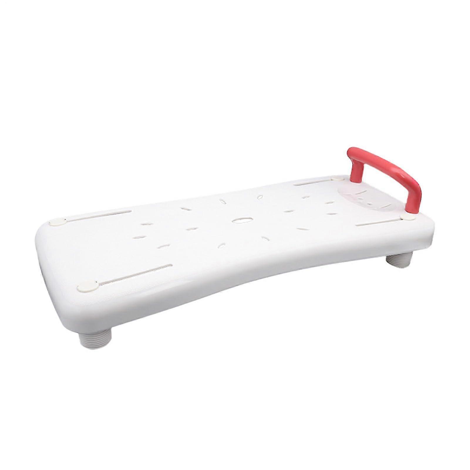 Bathtub Seat for Elderly - Heavy Duty Non-Slip Shower Board with Handle Support, Comfortable Hygiene Seating for Seniors and Disabled 2025