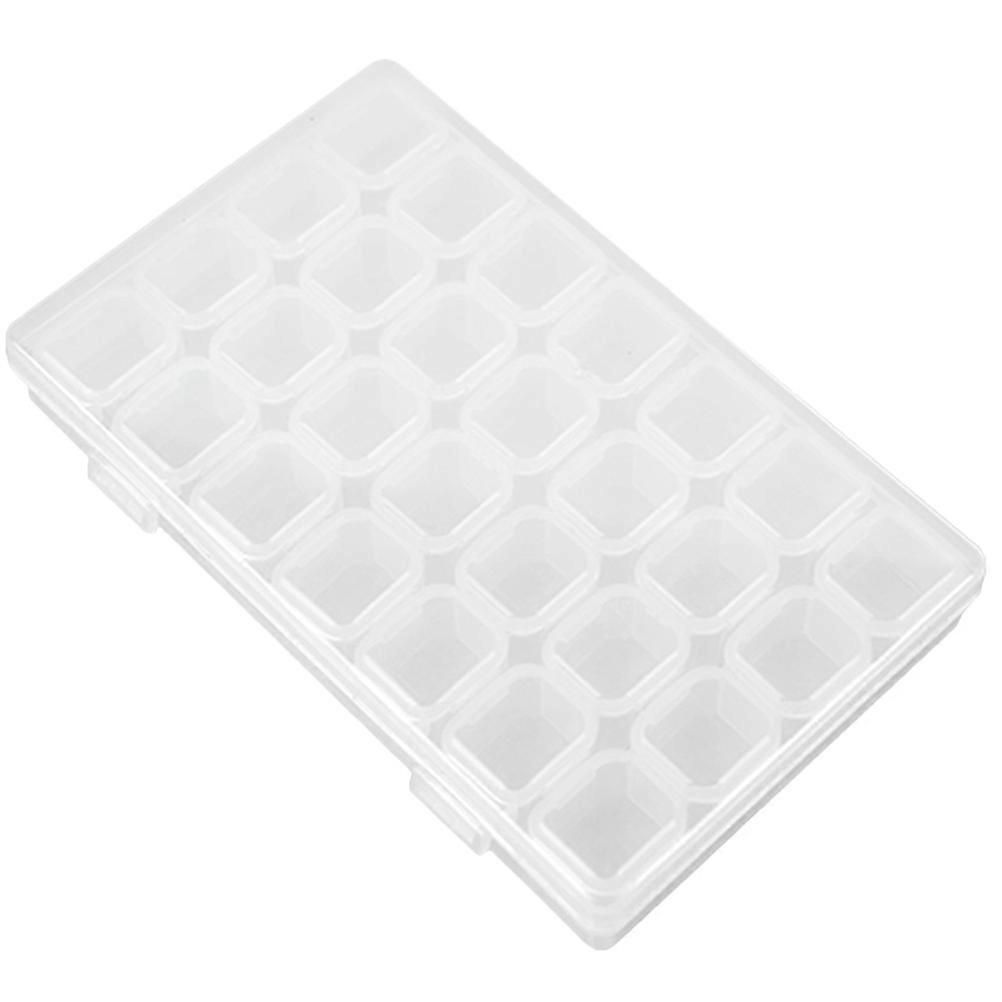 Jewelry Organizer 3Pcs Clear Storage Case For Home Use And Travel Create A Tidy Storage Solution With Multi Grids