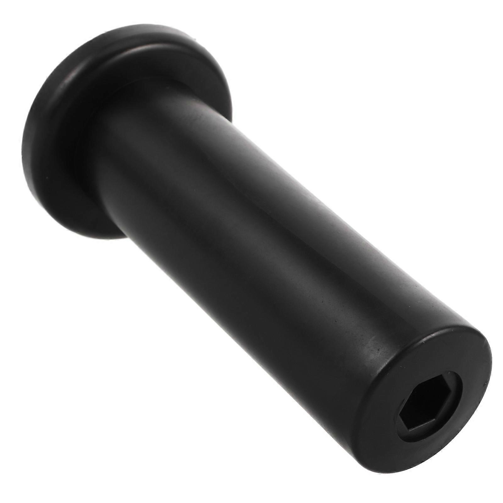 Barbell Converter Sleeve for Home Gym 4Pcs Black Durable PP Material
