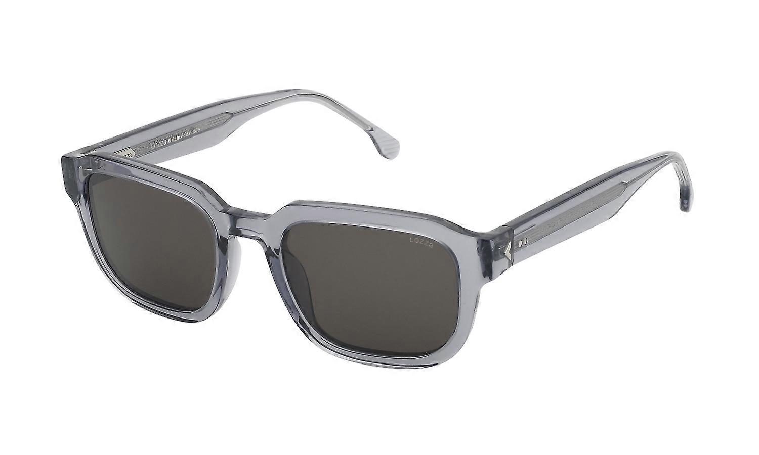Sunglasses Lozza SL4341 06A7 Grey Transparent LUCIDO 52/21/145 MAN