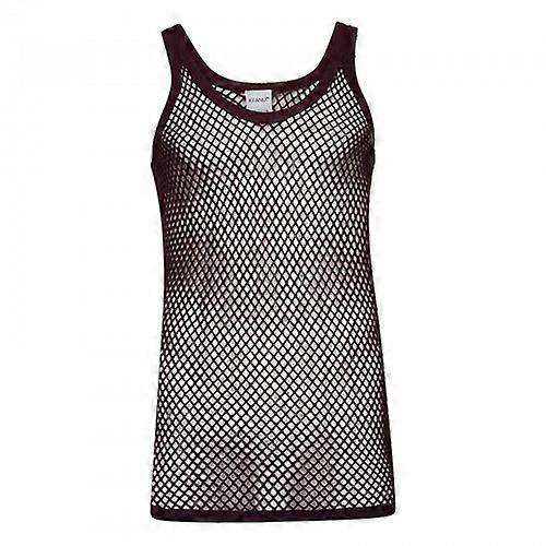 Keanu Mens String Vest Top (Pack of 4)