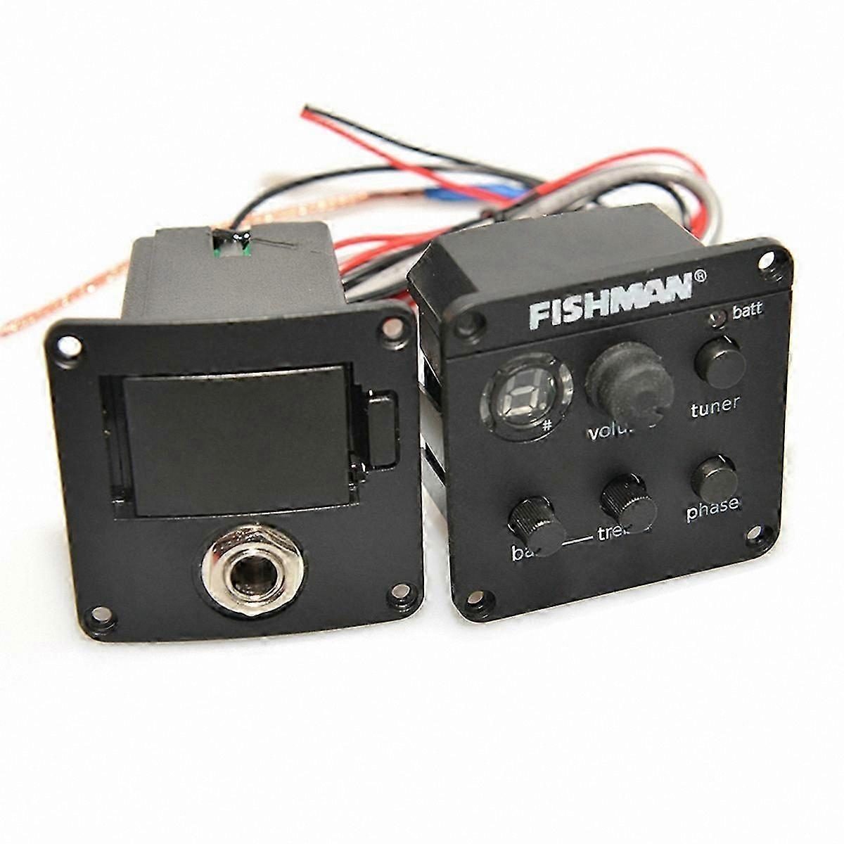 Acoustic Guitar Preamp System with Adjustable EQ for Enhanced Sound Amplification