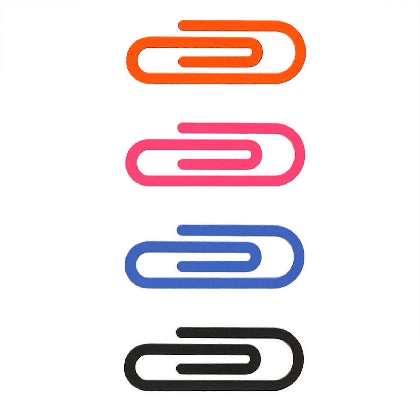Mini Paper Clips Eight Pcs Decorative Iron Clips with Creative Shape for Students School Use Function