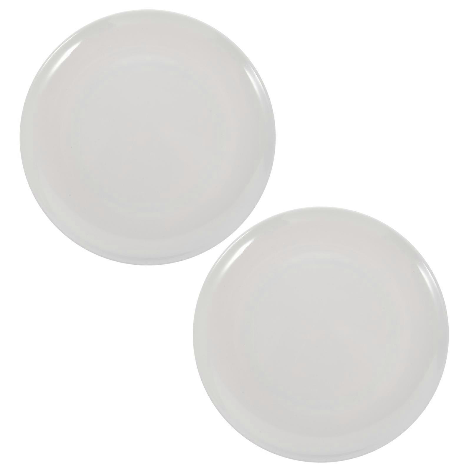 Multi-Use Ink Dish 10 Pcs Simple Design White Ink Plate For Calligraphy Practice Easy Cleaning