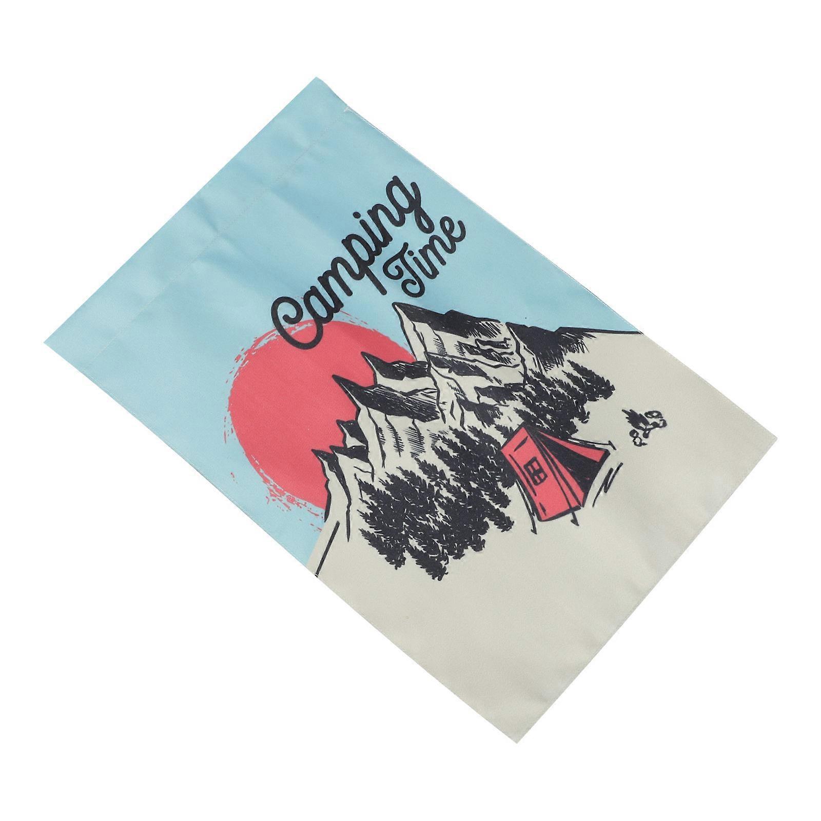 Wear-Resistant Yard Flag Camping Flag for Decorative Gathering