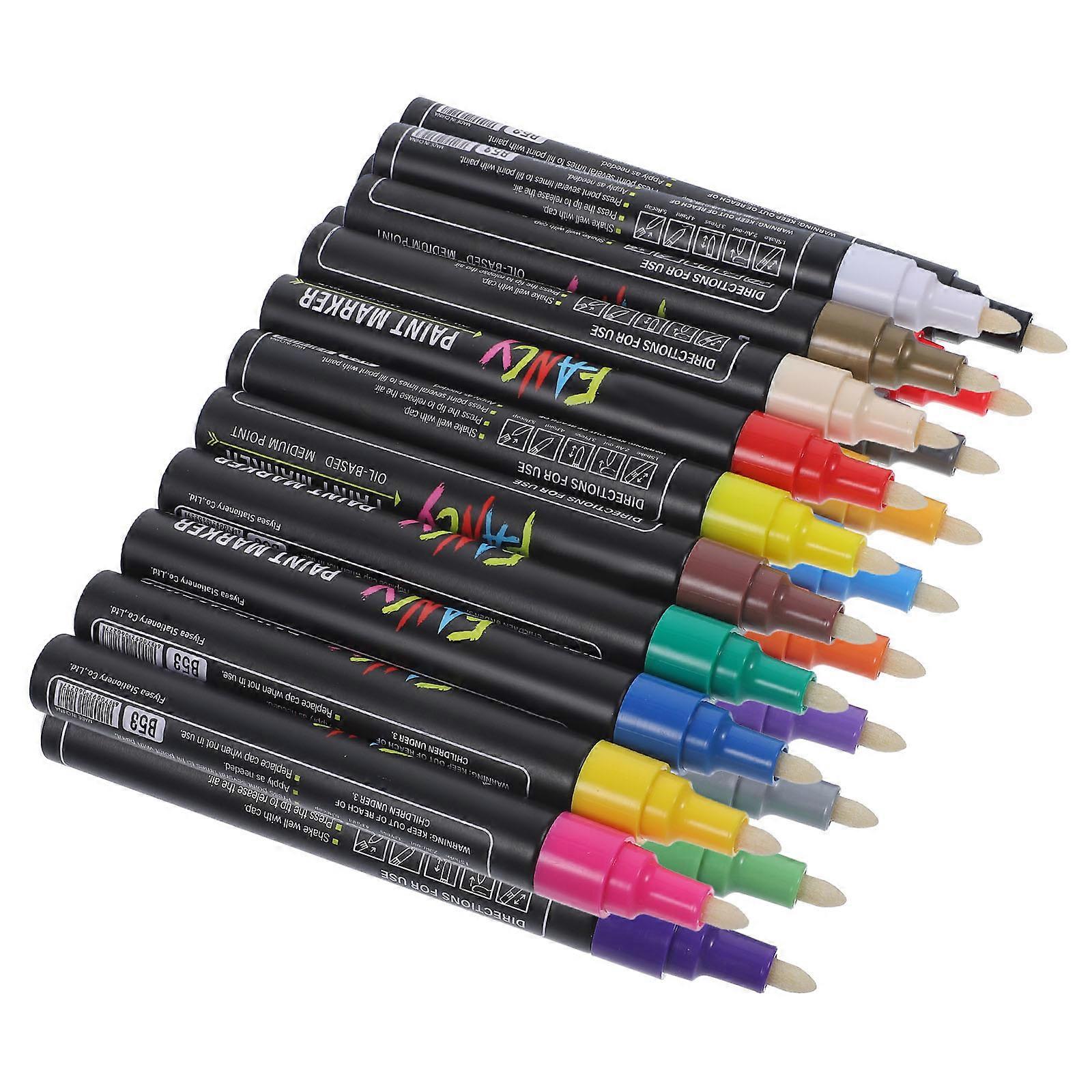 Durable Artistic Paint Pens for Drawing 20Pcs Paint Markers Set