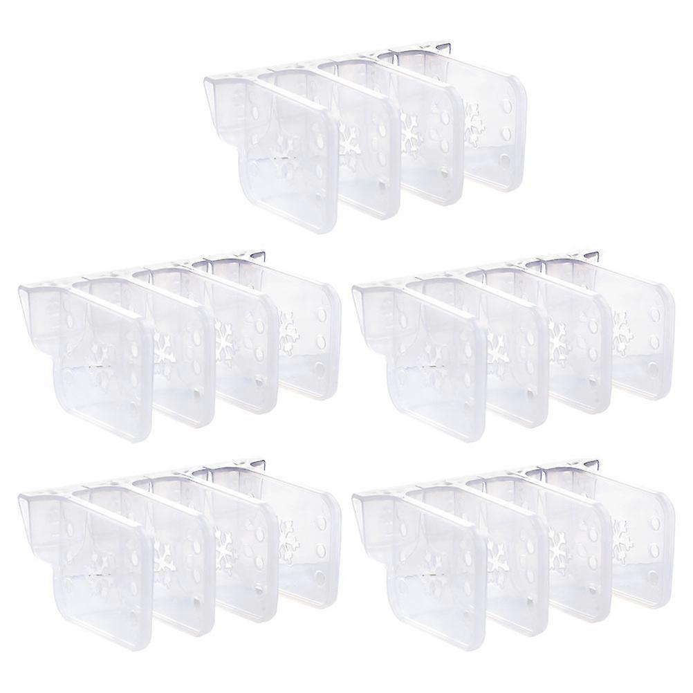 Plastic Divider Household Fridge Accessory for Home Use 200Pcs Transparent