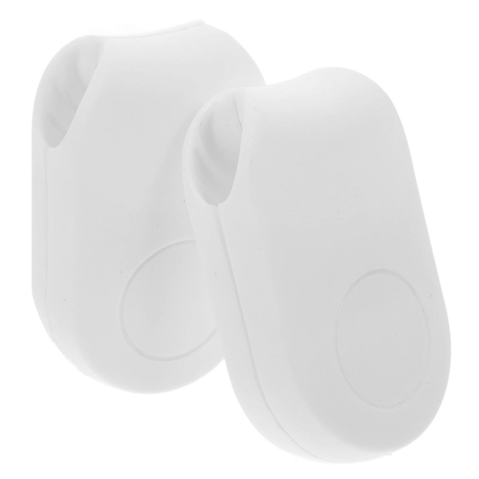 2Pcs Sleek Modern Design Curtain Weights For Home Use Enhancing Appearance With White Bead Handles For Wind Resistance