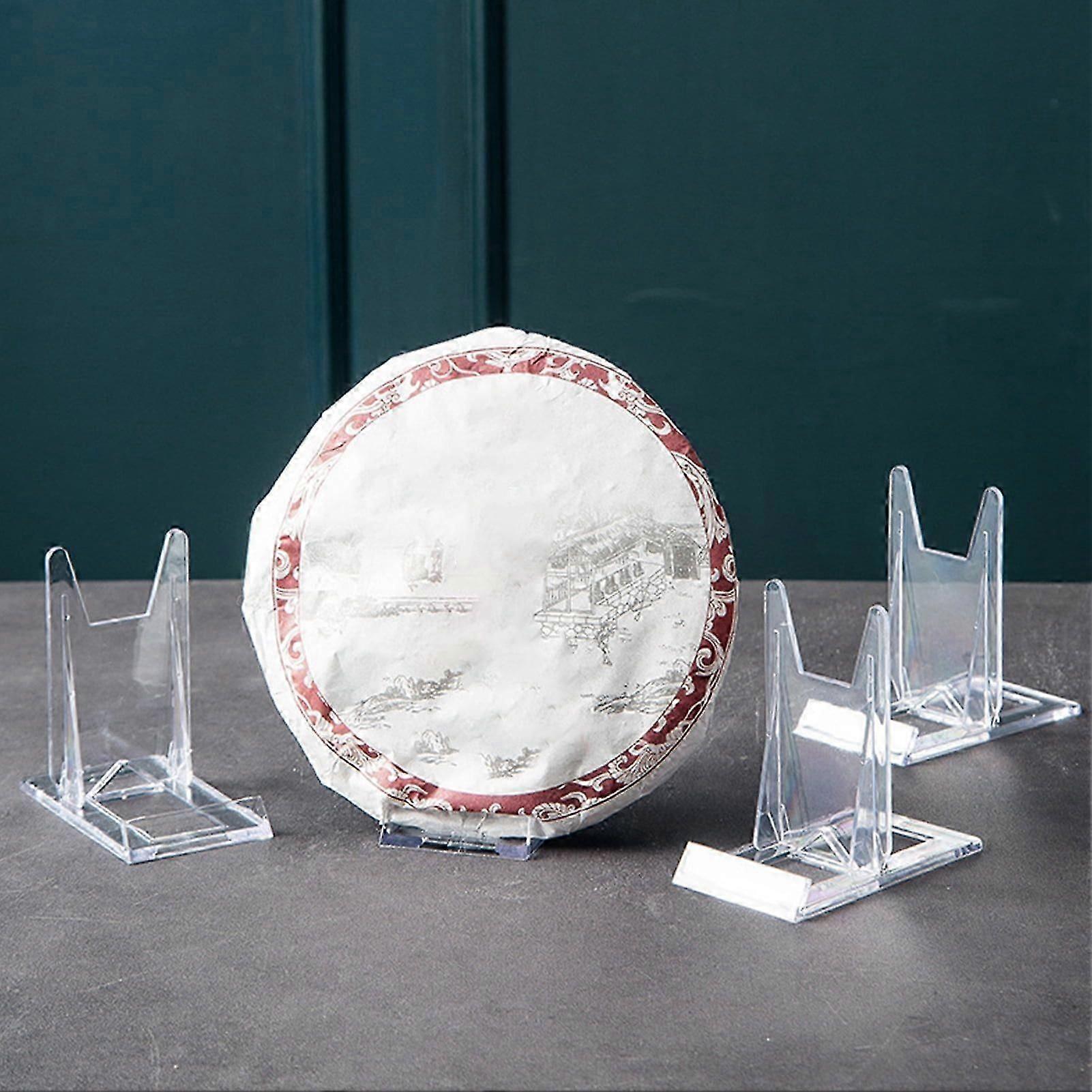 2025 Latest Model  10Pcs Craft Tray Display Stand Transparent Easy Access Moveable Photo Frame Small Bracket