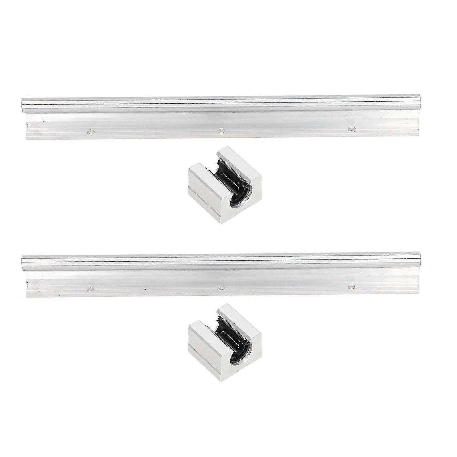 High quality 2PCS SBR12 300mm Linear Guide Full Support Linear Guide with Linear Bearing