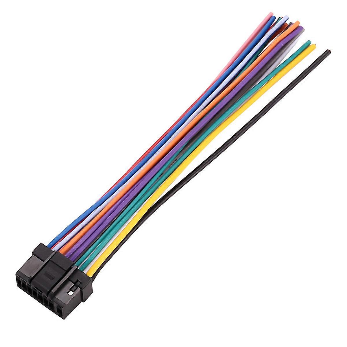 Car Cd Radio Audio Stereo Harness Connector Wire Adapter Plug Cable