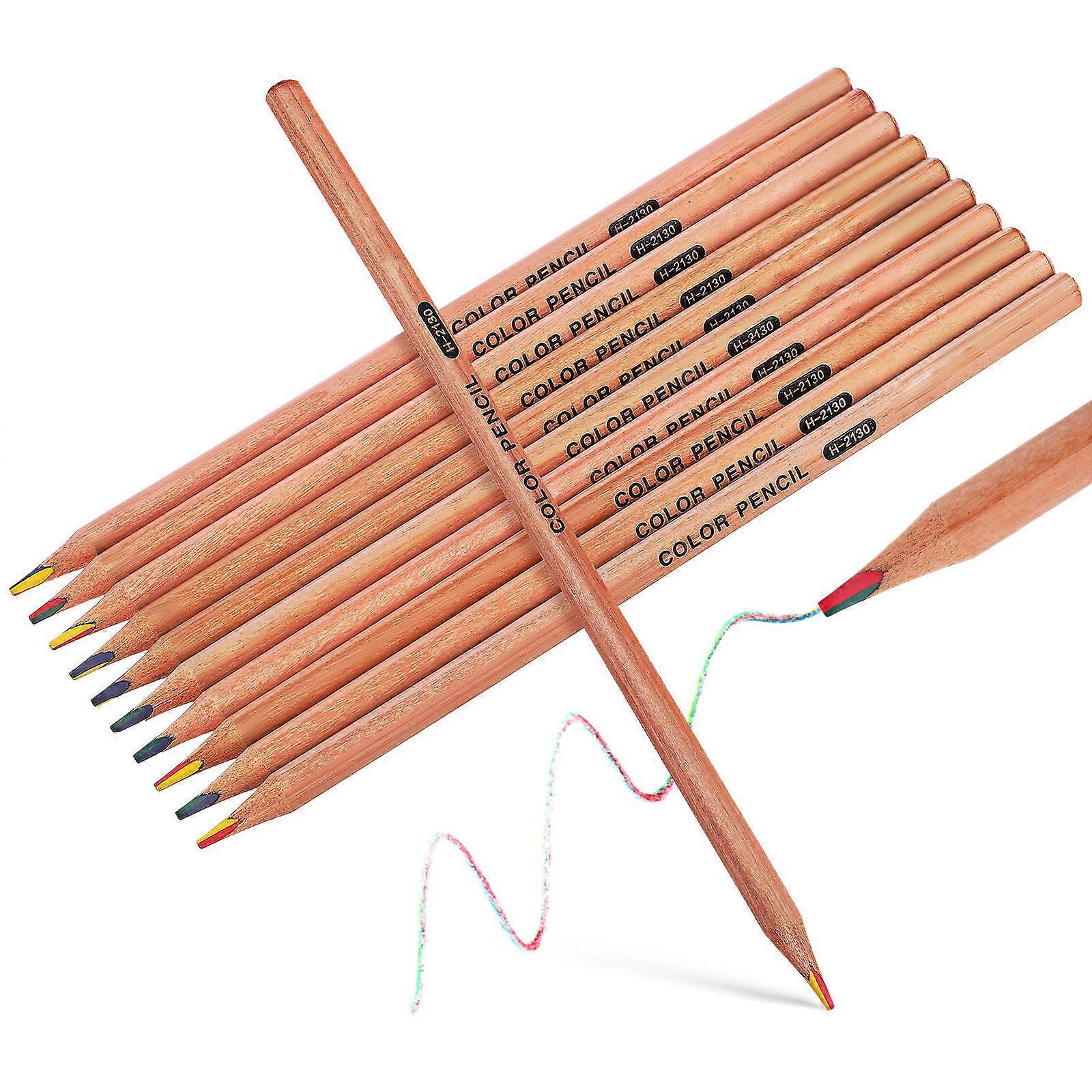 Rainbow Pencils for Painting 20Pcs Assorted Color Drawing Pencils Set