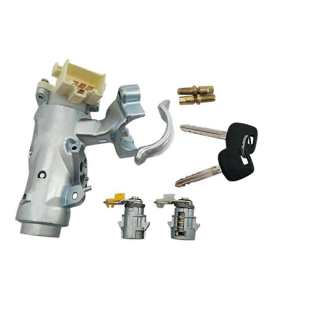 Ignition Lock Core Ignition Switch Steering Lock + Door Lock