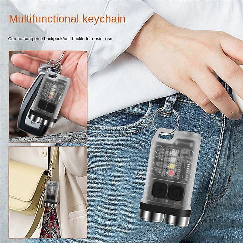 Mini Torch Flashlight USB Rechargeable Flashlight